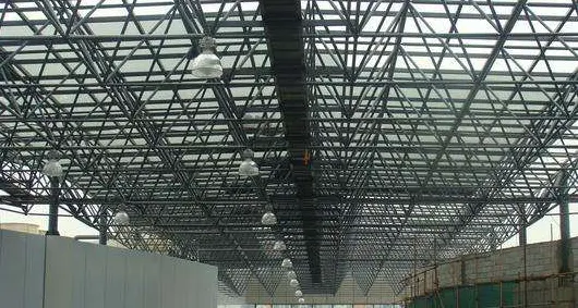 加油站钢结构网架案例1