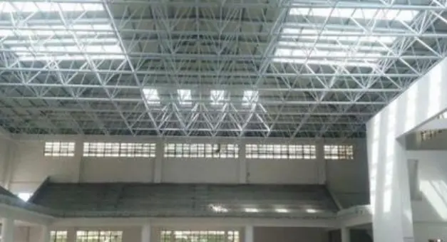 加油站钢结构网架案例8